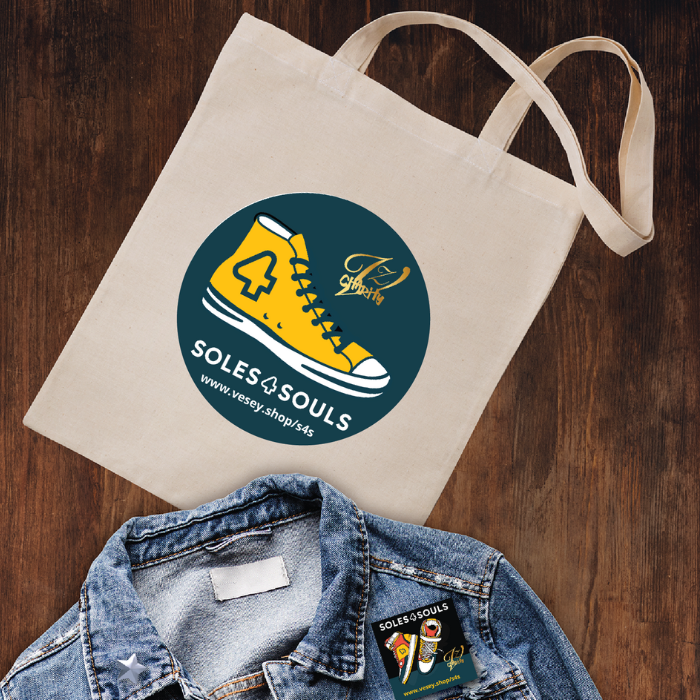 Soles4Souls canvas bag with logo