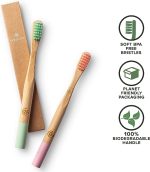 Kids Bamboo Toothbrushes