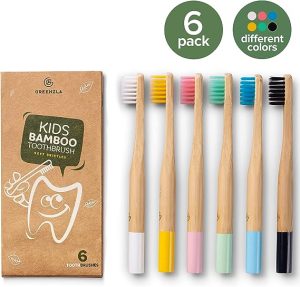 Kids Bamboo Toothbrushes