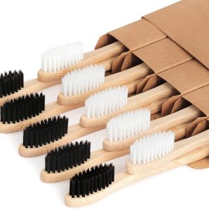 NUDUKO Biodegradable Bamboo Toothbrushes 8