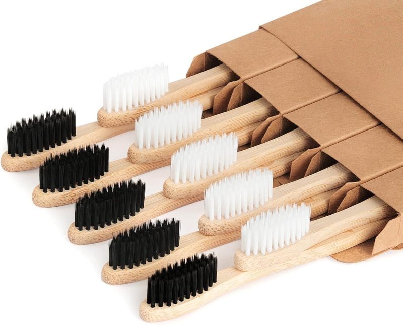 NUDUKO Biodegradable Bamboo Toothbrushes 8