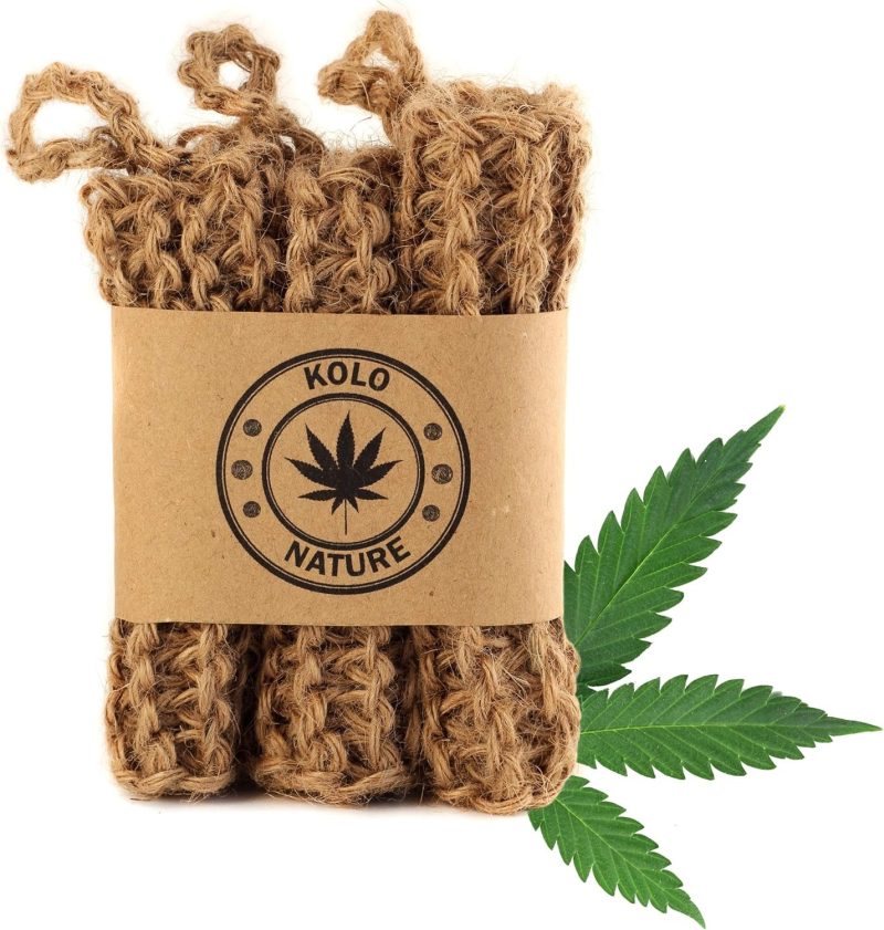 Natural Hemp Sponges for Dishes 1