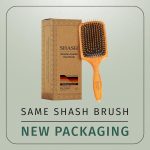 SUSTAINABLE Wooden Paddle Brush 1