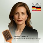 SUSTAINABLE Wooden Paddle Brush 6