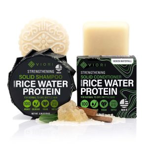 VIORI Hidden Waterfall Shampoo & Conditioner Bar Set 1
