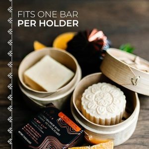 Viori Hair Shampoo & Conditioner Bamboo Bar Holder 3
