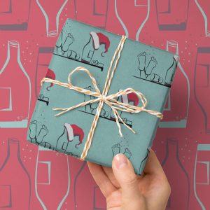 Newspaper Gift Wrap 5