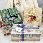 RUSPEPA Kraft Wrapping Paper Rolls 8