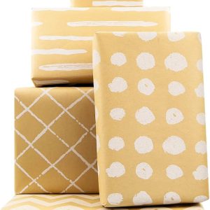 Brown Recyclable Kraft Gift Wrapping Paper