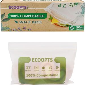 Compostable Large Gallon Zip Bag