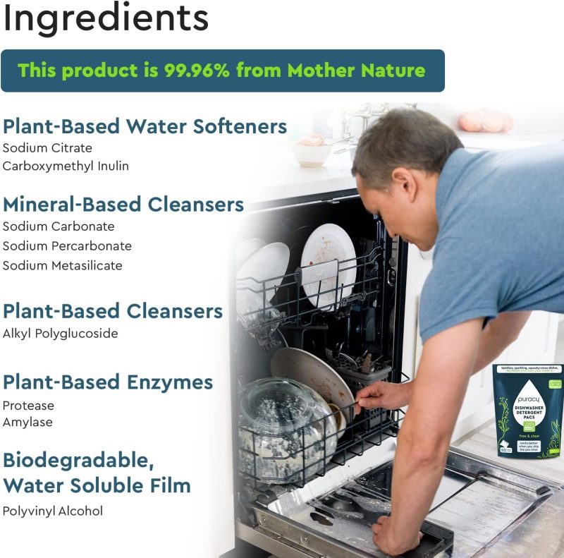 Dishwasher packs eco-friendly