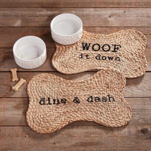 Jute Dog Bowl Mat-3