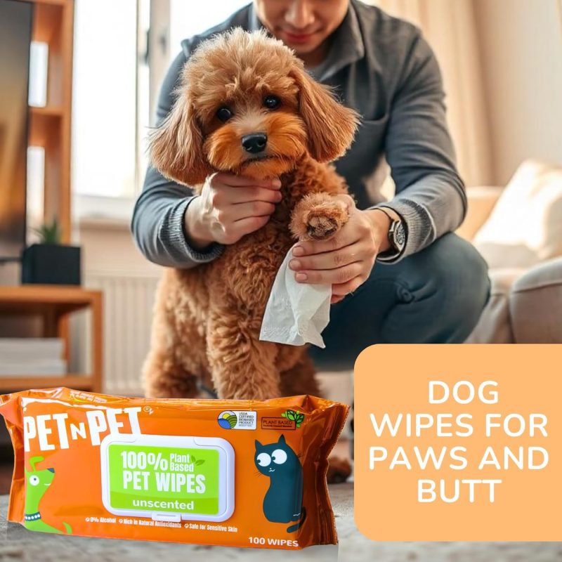 Plant Based Dog Wipes 6