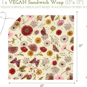 Reusaable Vegan Alternative to Beeswax Food -7
