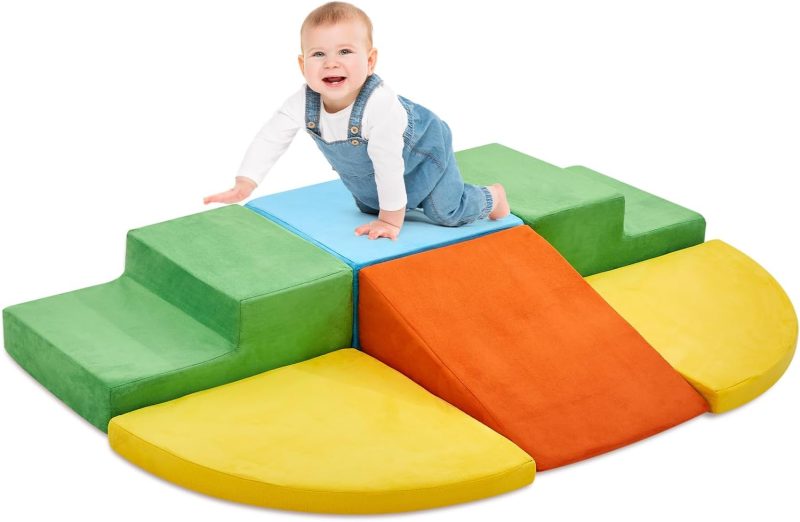 6 Pieces Kids Climbing Toys For Toddlers