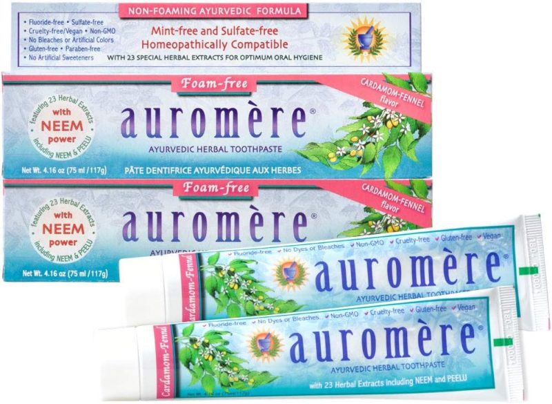 Auromere Ayurvedic Herbal Toothpaste