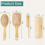 Bamboo Hair Brush Set1