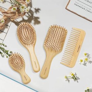 Bamboo Hair Brush Set_01