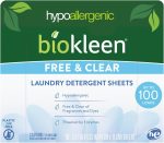 Biokleen Laundry Detergent Sheets 1