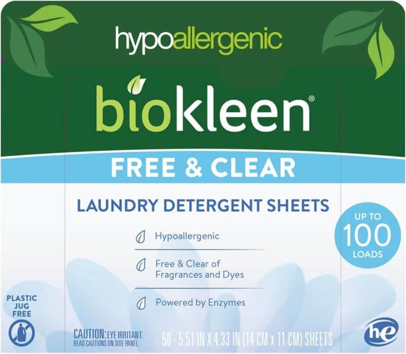 Biokleen Laundry Detergent Sheets 1