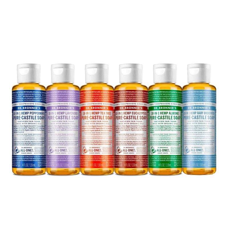Bronners Pure Castile Liquid Soap 1