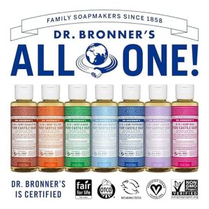 Bronners Pure Castile Liquid Soap 6