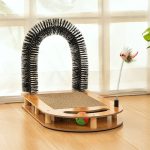 Cat Scratching Board With Cat Arch Self Groomer1