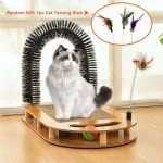 Cat Scratching Board With Cat Arch Self Groomer5