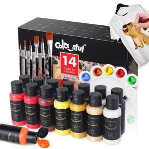 Colorful Fabric Paint Set For Clothes