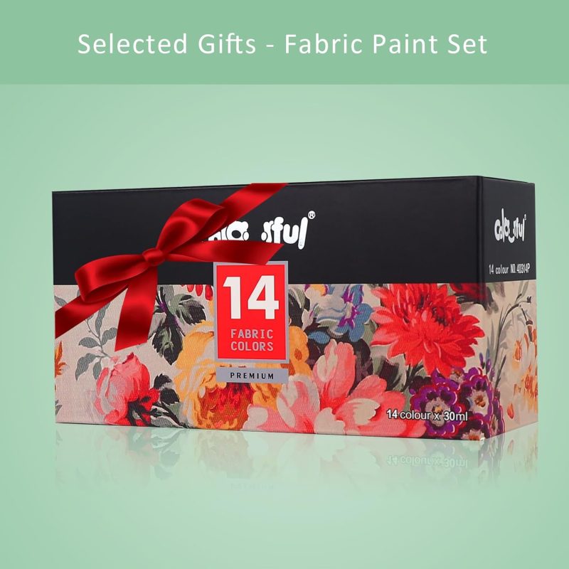 Colorful Fabric Paint Set For Clothes7