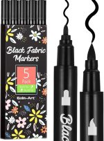 Dual-Tip Fabric Markers Permanent for Clothes-2