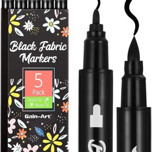 Dual-Tip Fabric Markers Permanent for Clothes-2