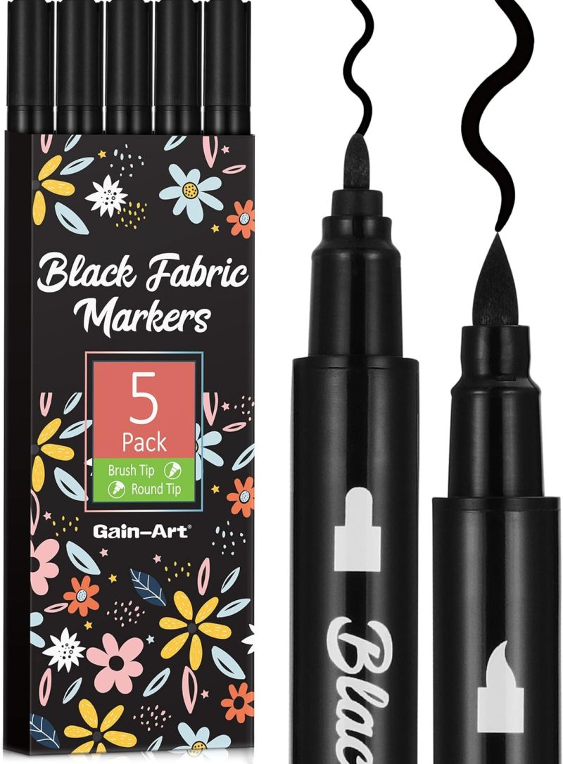 Dual Tip Fabric Markers Permanent For Clothes