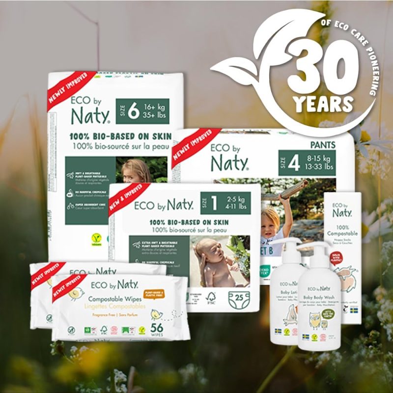 Eco By Naty Baby Wipes Unscented5