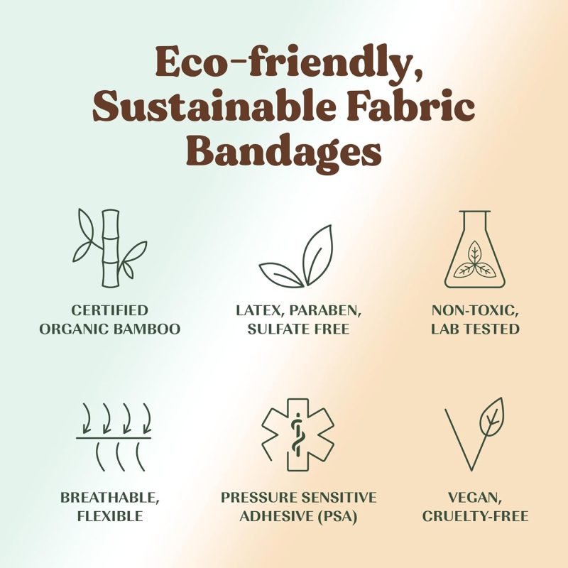 Febu Eco Friendly Organic Bamboo Fabric Bandages6