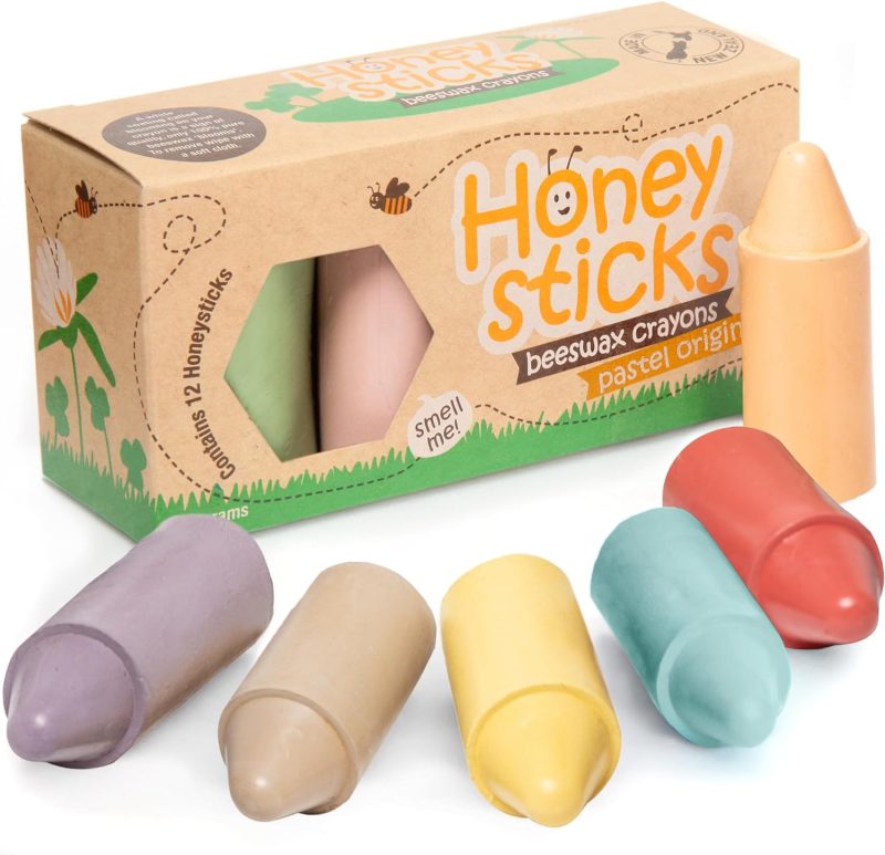 Honeysticks 100% Pure Beeswax Crayons