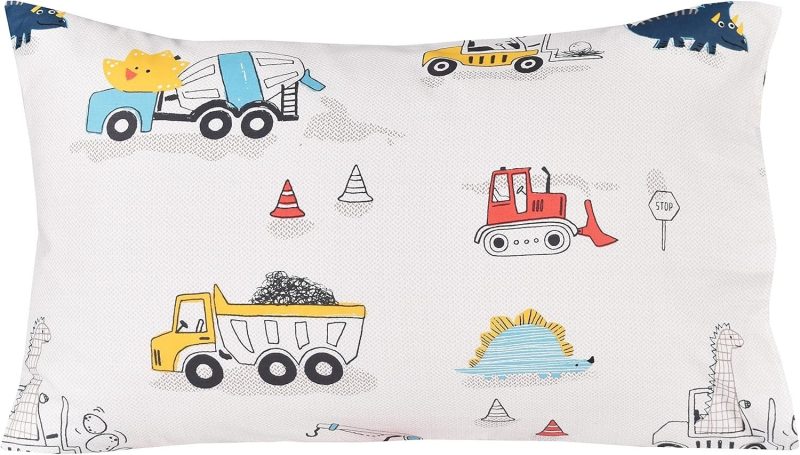 J pinno Dinosaur CW_ DC Vehicle_ Cute Cozy Fun _Twin Sheet Set_06