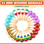 Mini Wooden Maracas For Kids1