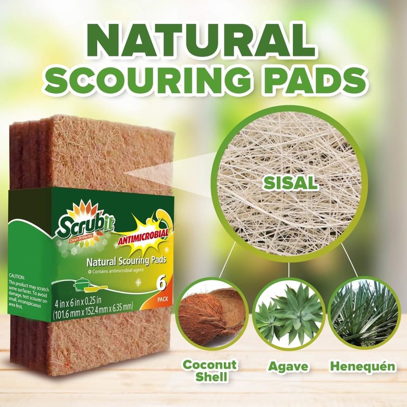 Natural Scouring pads-2