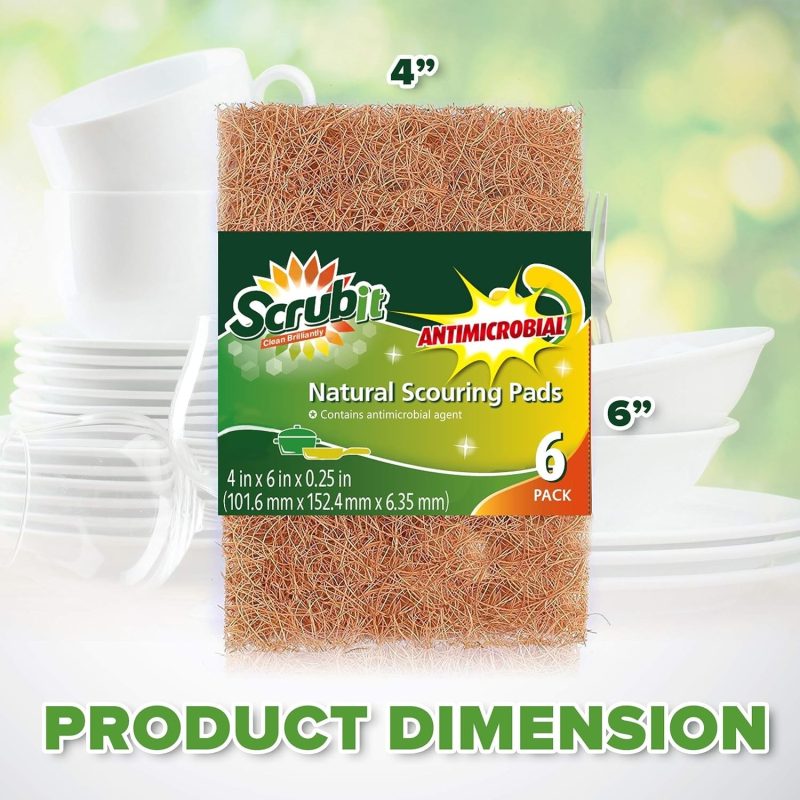 Natural Scouring pads-4