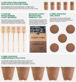 Organic Vegetable Garden Starter Kit 6