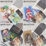 PANDAFLY Pack Drawing Set Sketching 5