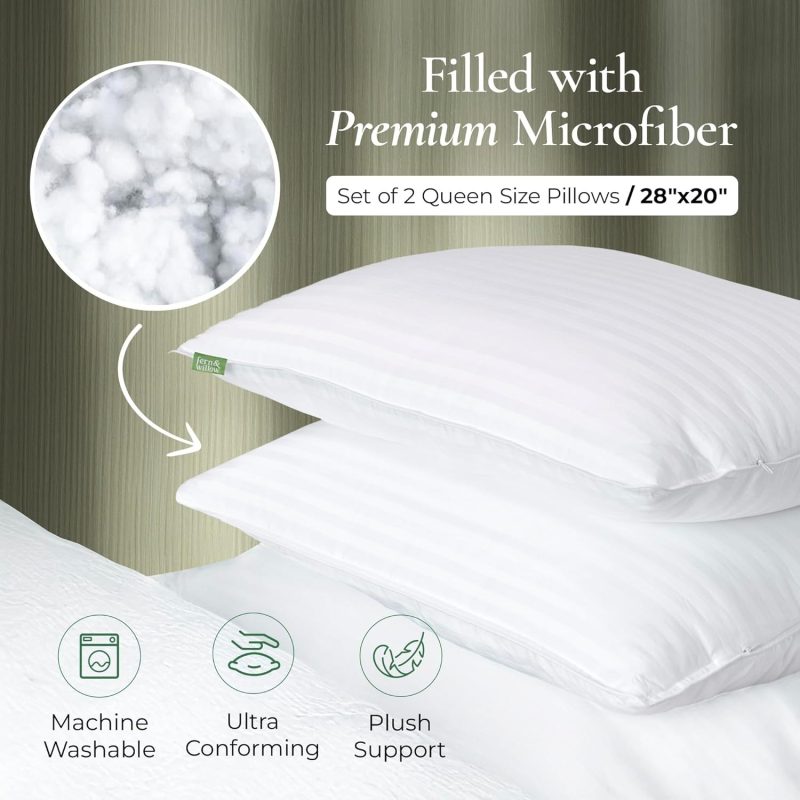Premium Queen Size Bed Pillows 1