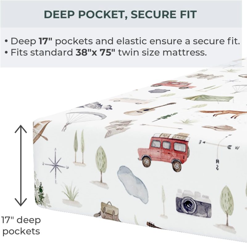 Premium Twin Fitted Sheet 3