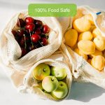 Reusable Cotton Mesh Produce shopping Bags 5