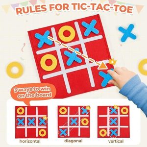 Tic Tac Toe Strategic Board Game 4
