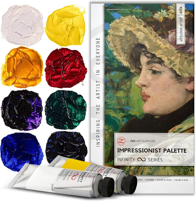 ZenART Oil Paints for Artists 8