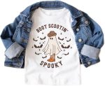 Boot Scootin Spooky Halloween Kids Shirt 3