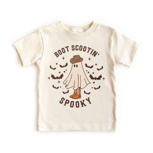 Boot Scootin Spooky Halloween Kids Shirt