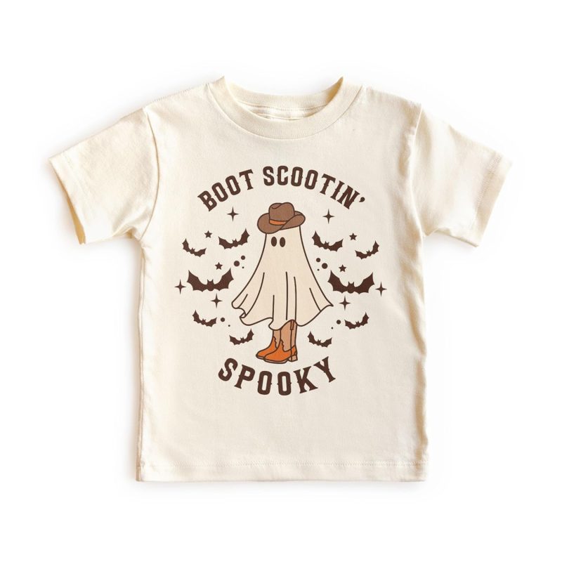 Boot Scootin Spooky Halloween Kids Shirt